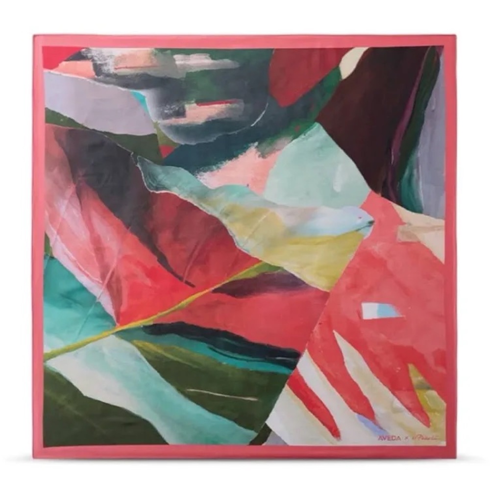 Limited-edition hair scarf featuring an exclusive Aveda x 3.1 Phillip Lim design